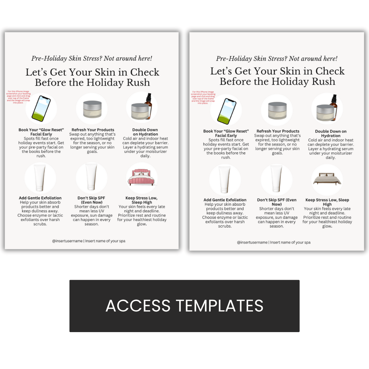 Pre-Holiday Skin Stress | Product Recs