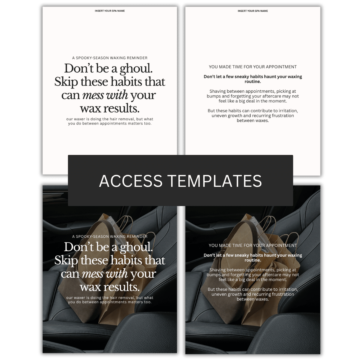 Don’t be a ghoul. Skip these habits that can mess with your wax results. Carousel