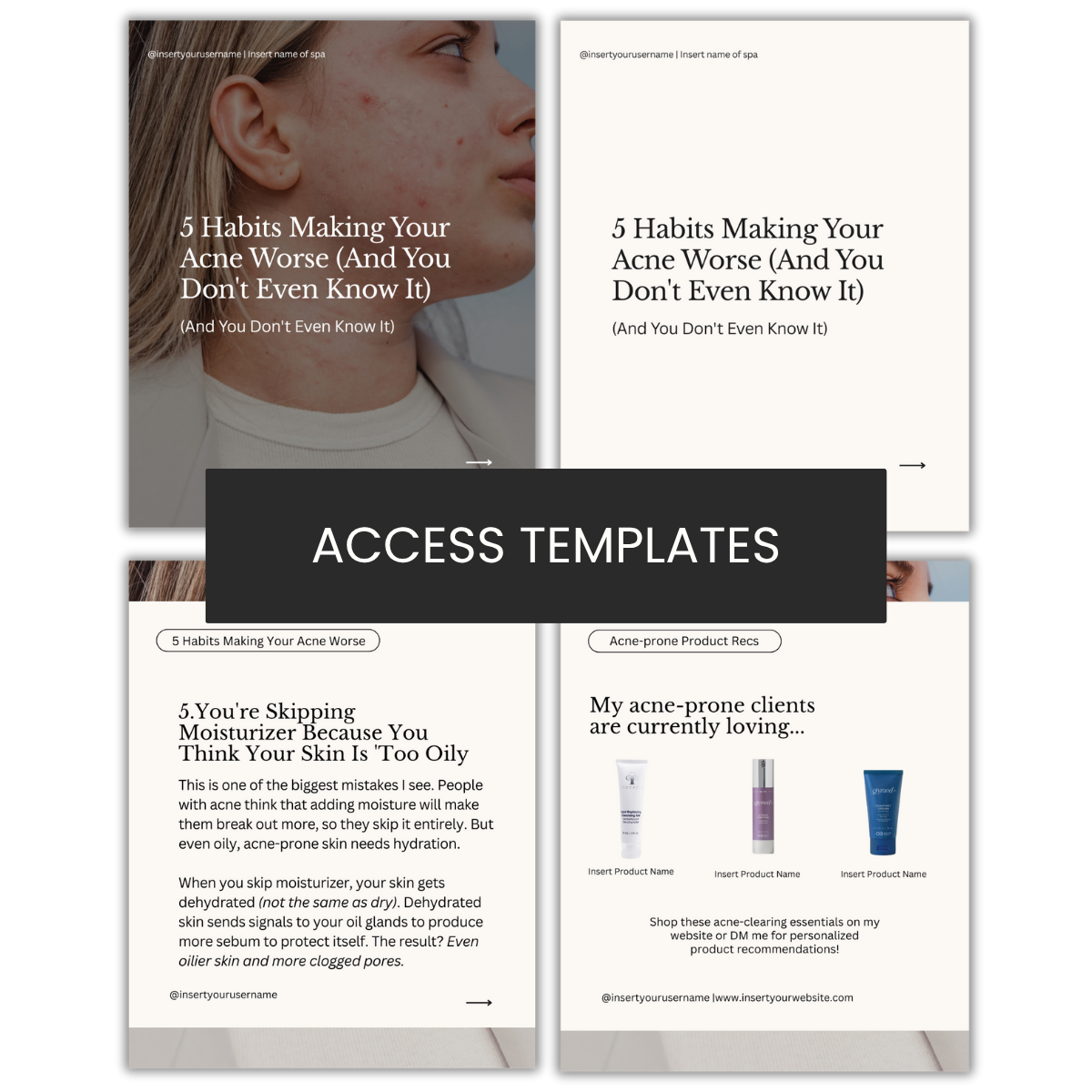 5 Habits Making Your Acne Worse Carousel