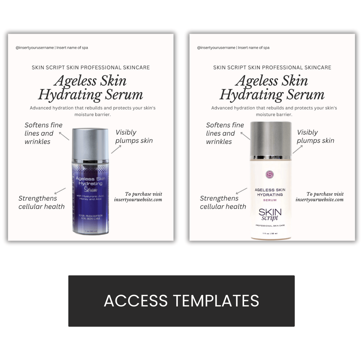 Skin Script Ageless Skin Hydrating Serum