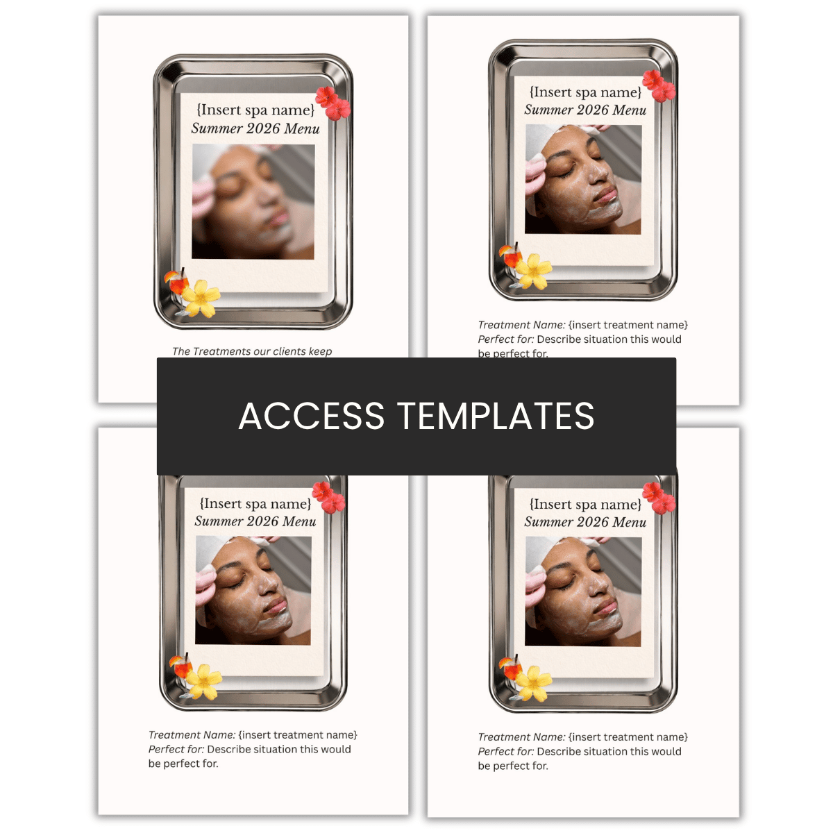 Summer Treatment Menu Carousel