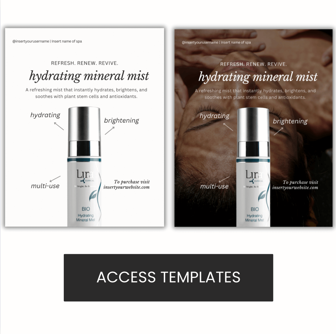 Lira BIO Hydrating Mineral Mist