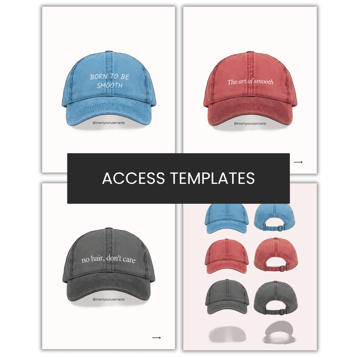 Summer Hat Illustration
