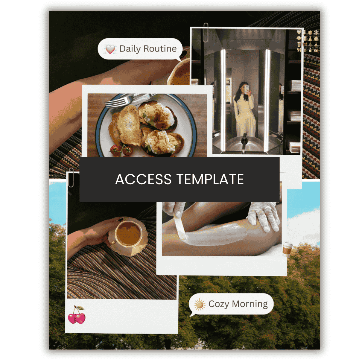 Morning Routine Graphic | About Me