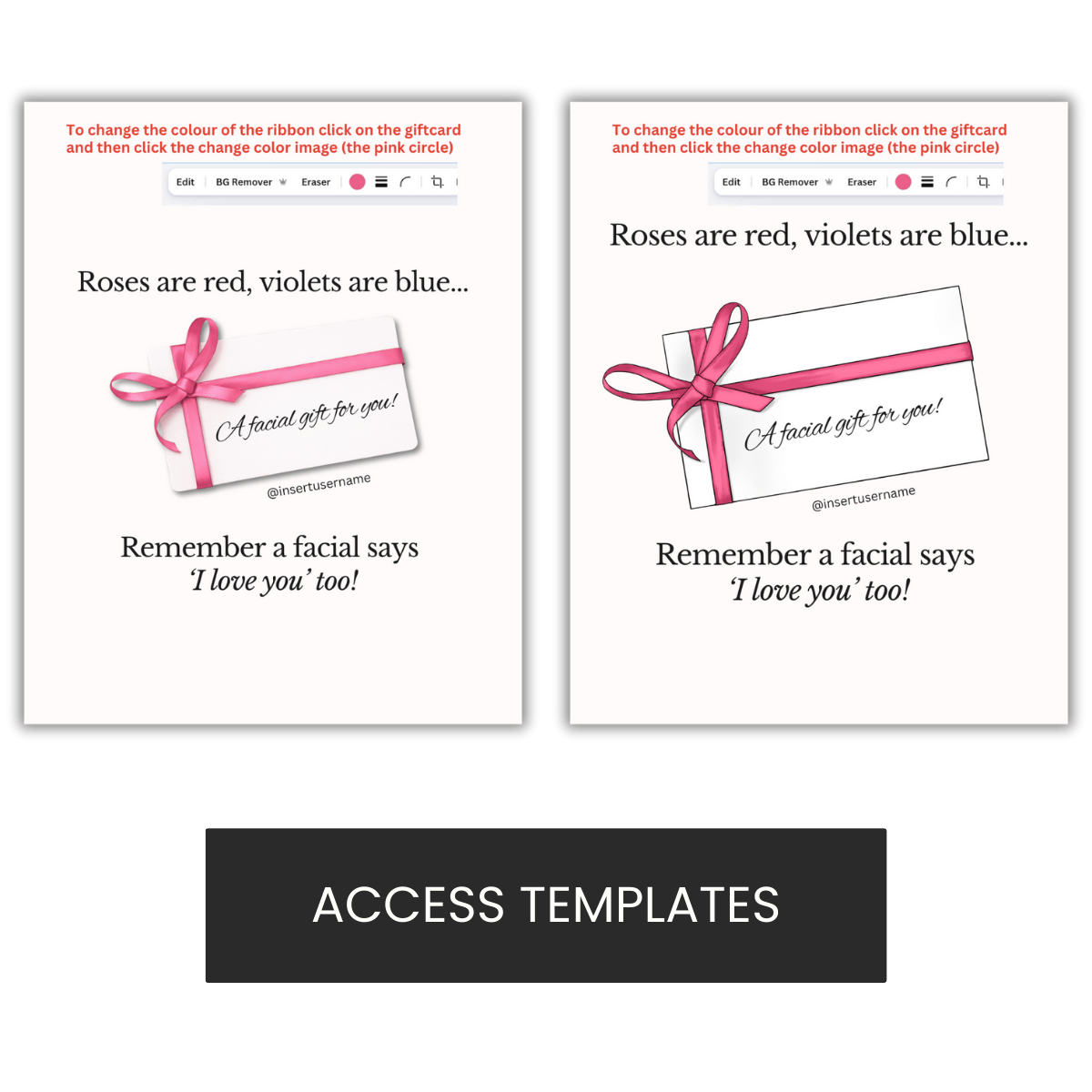 Valentine’s Day Gift Card Graphic