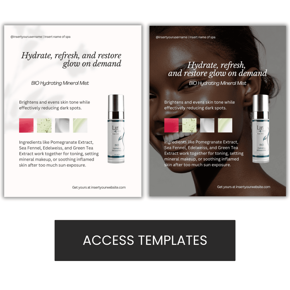 Lira BIO Hydrating Mineral Mist