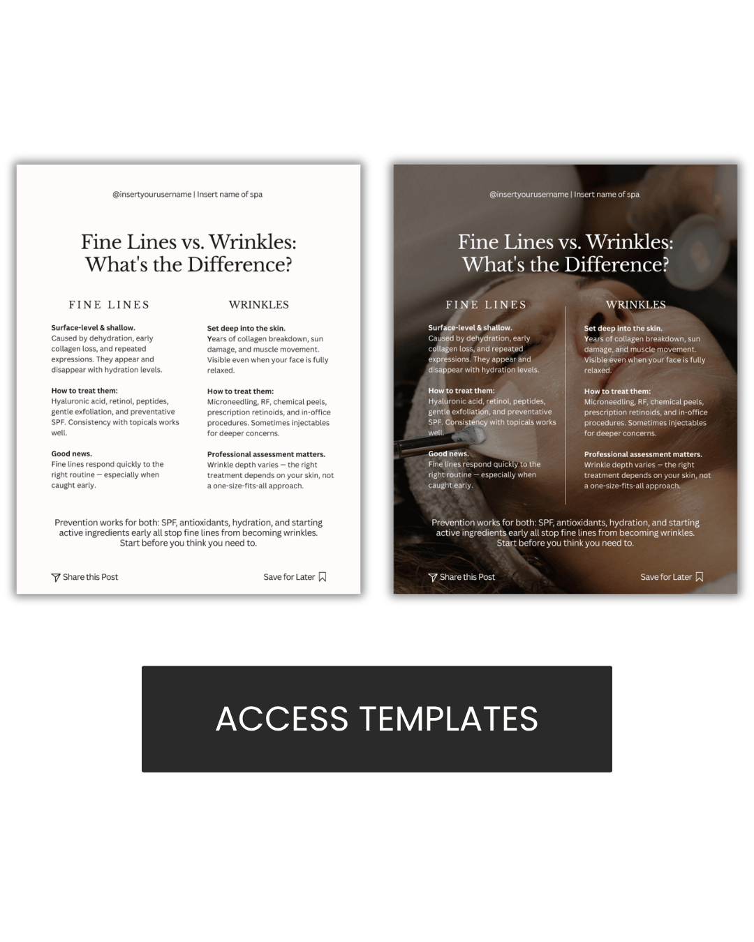 Fine Lines vs. Wrinkles: What's the Difference? Graphic