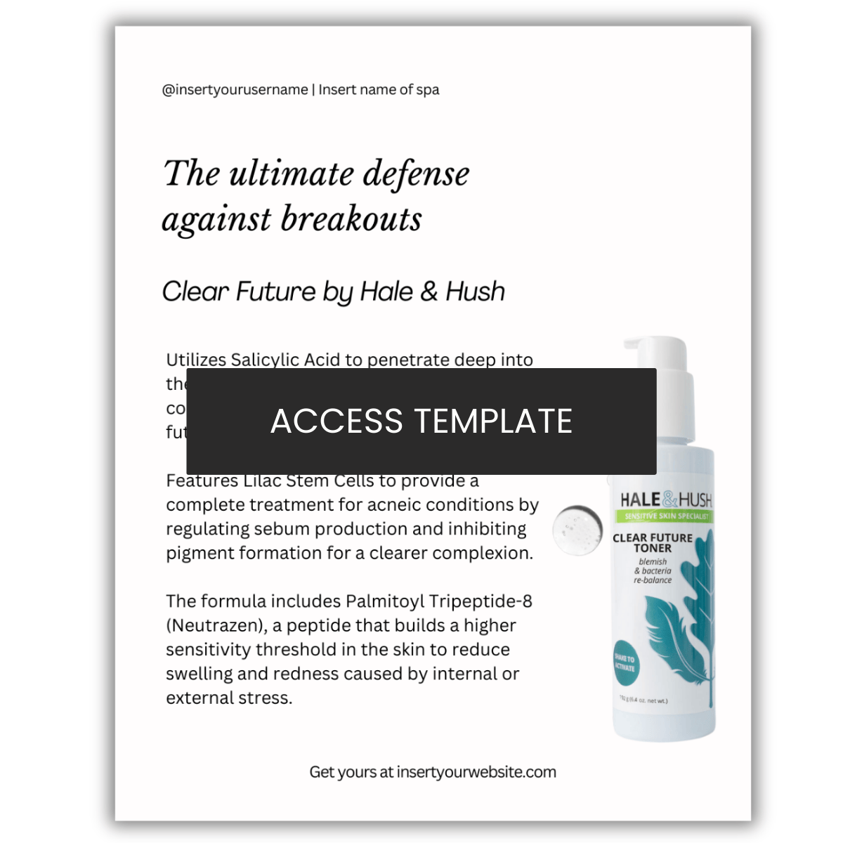 Clear Future by Hale & Hush Graphic