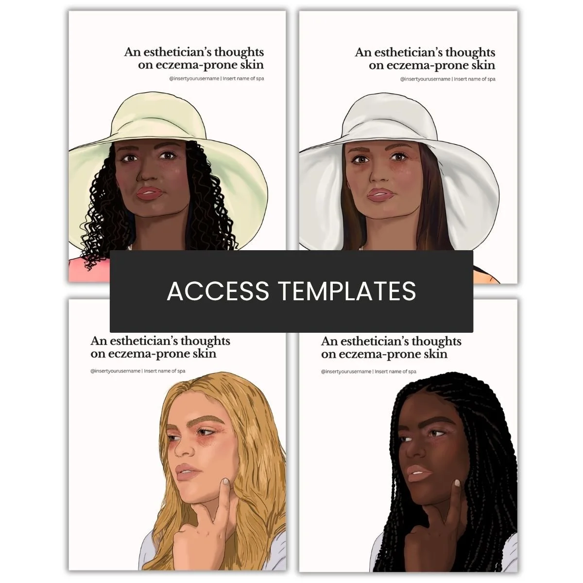 An esthetician’s thoughts on eczema-prone skin Illustration Graphic