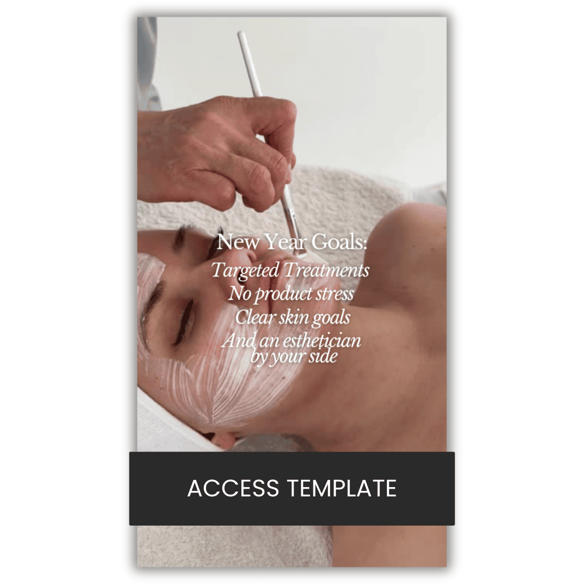 New Year Skin Goals Reel Template