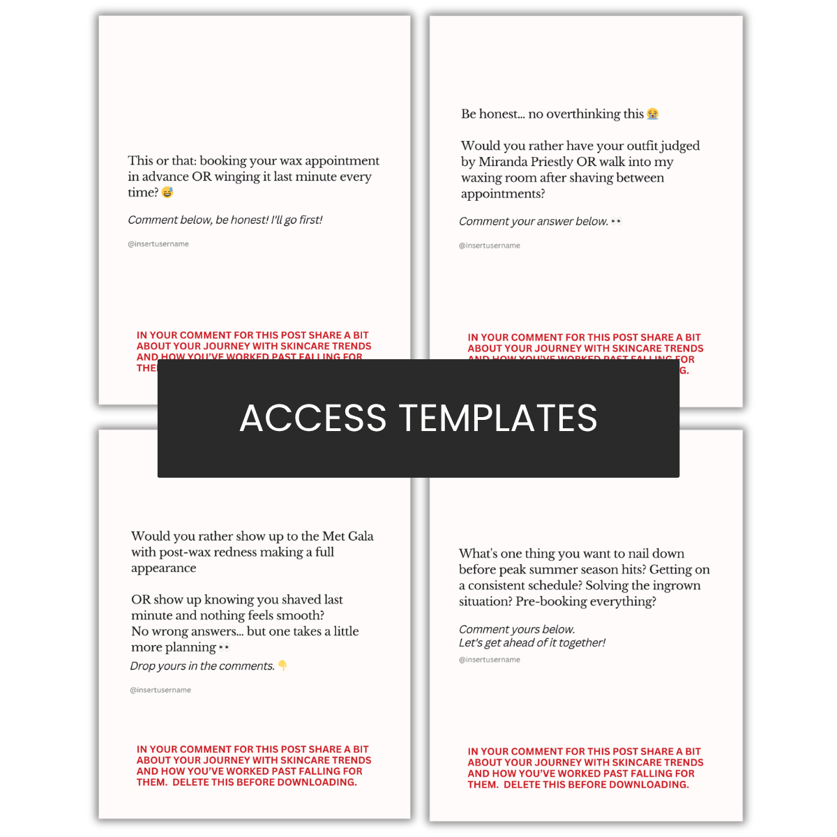 May Community Building Graphics