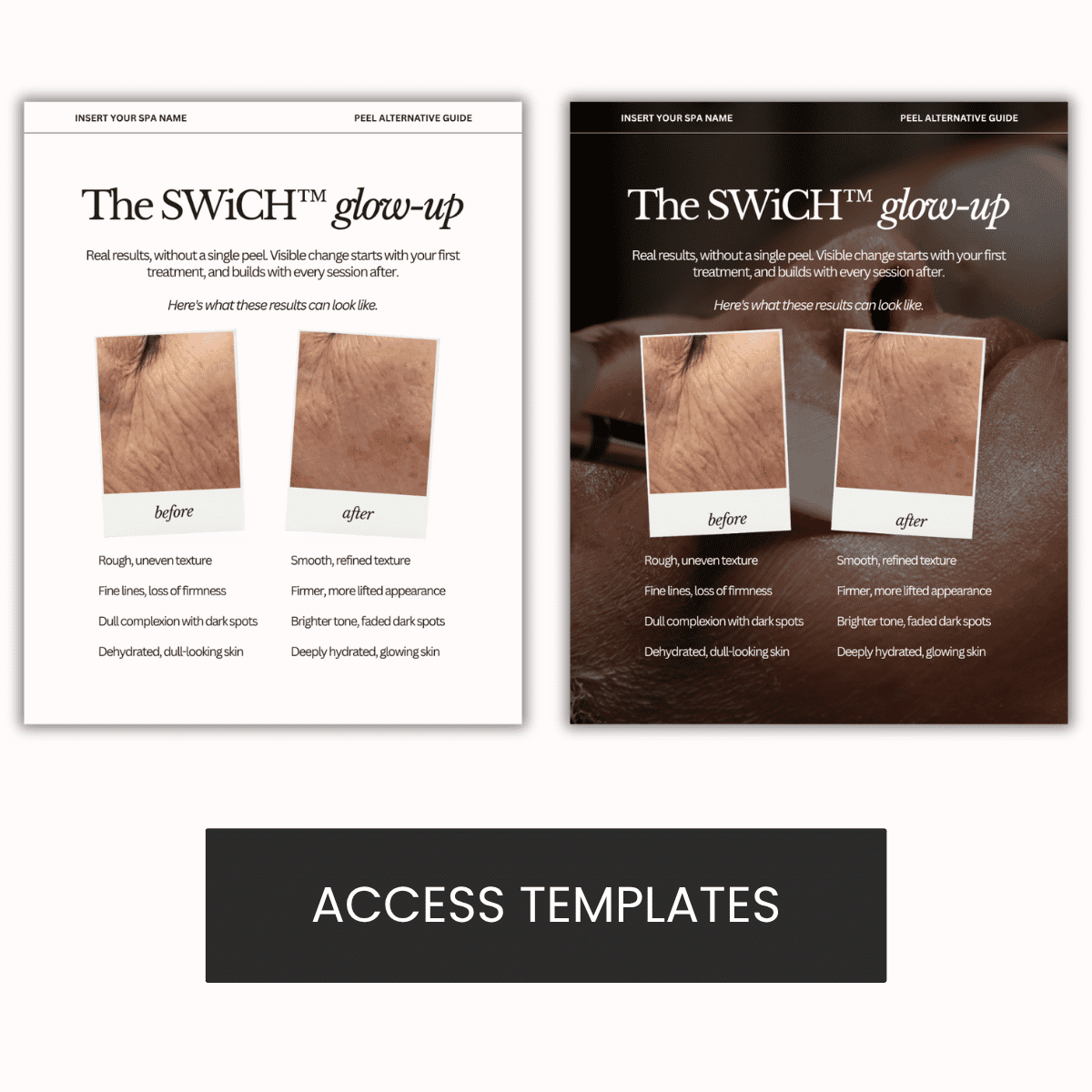 The SWiCH™ glow-up Graphic