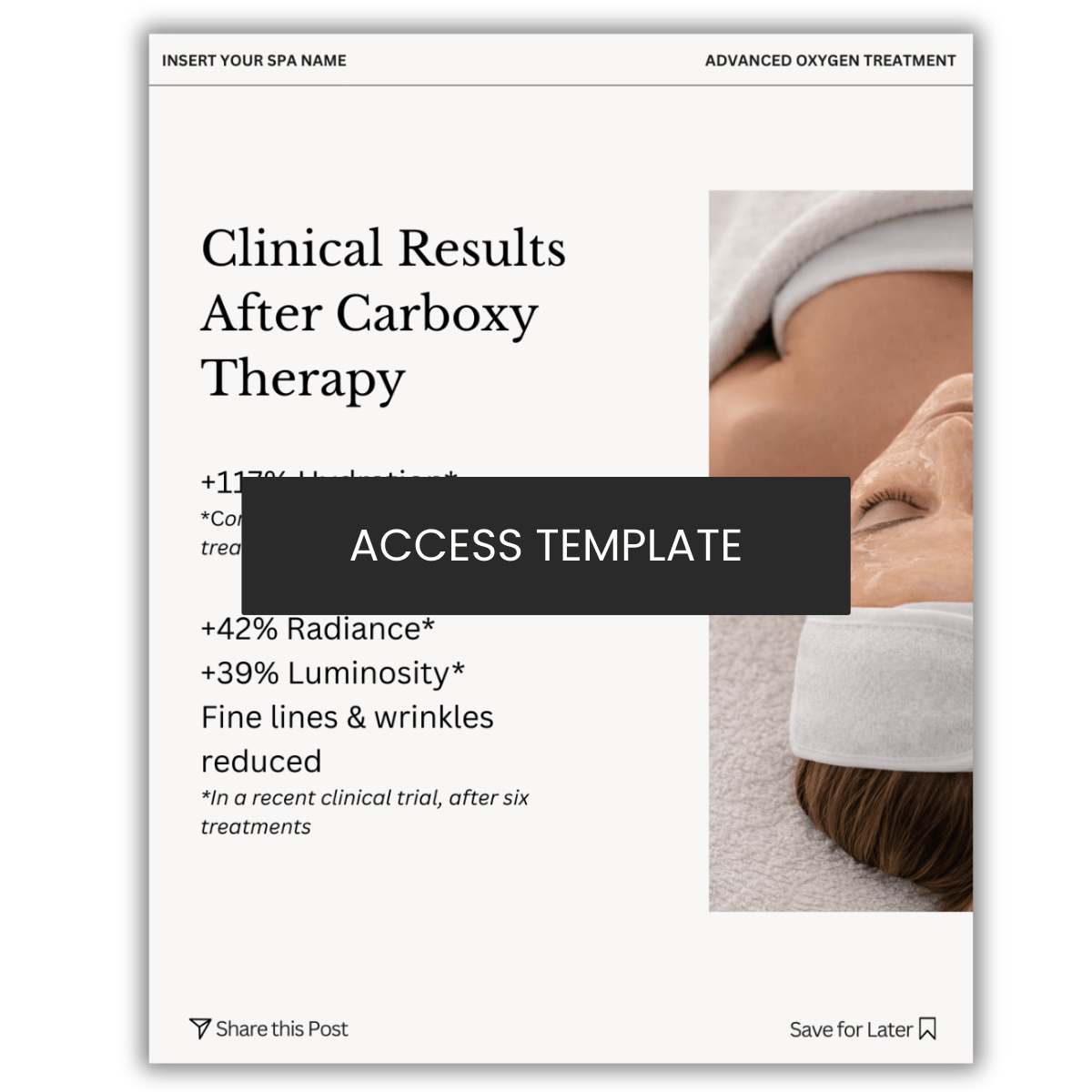 Clinical Results After Carboxy Therapy CO2 Carboxy Therapy Graphic