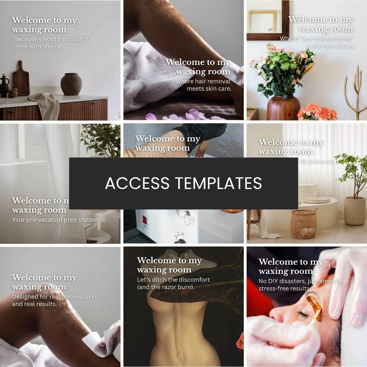 Welcome to my waxing room Graphic Collection