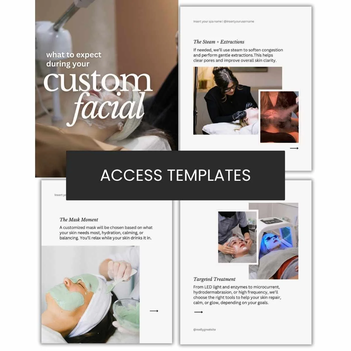 Custom Facial Carousel | What To Expect