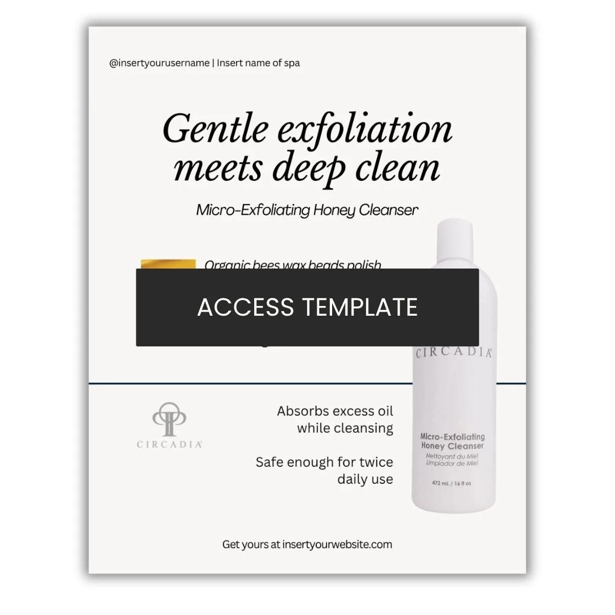 Circadia Micro-Exfoliating Honey Cleanser