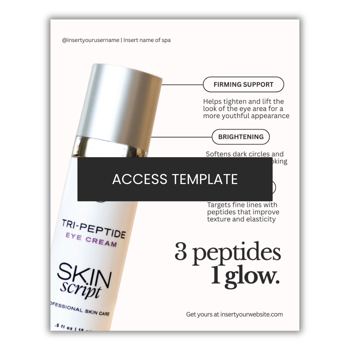 Skin Script Tri-Peptide Eye Cream