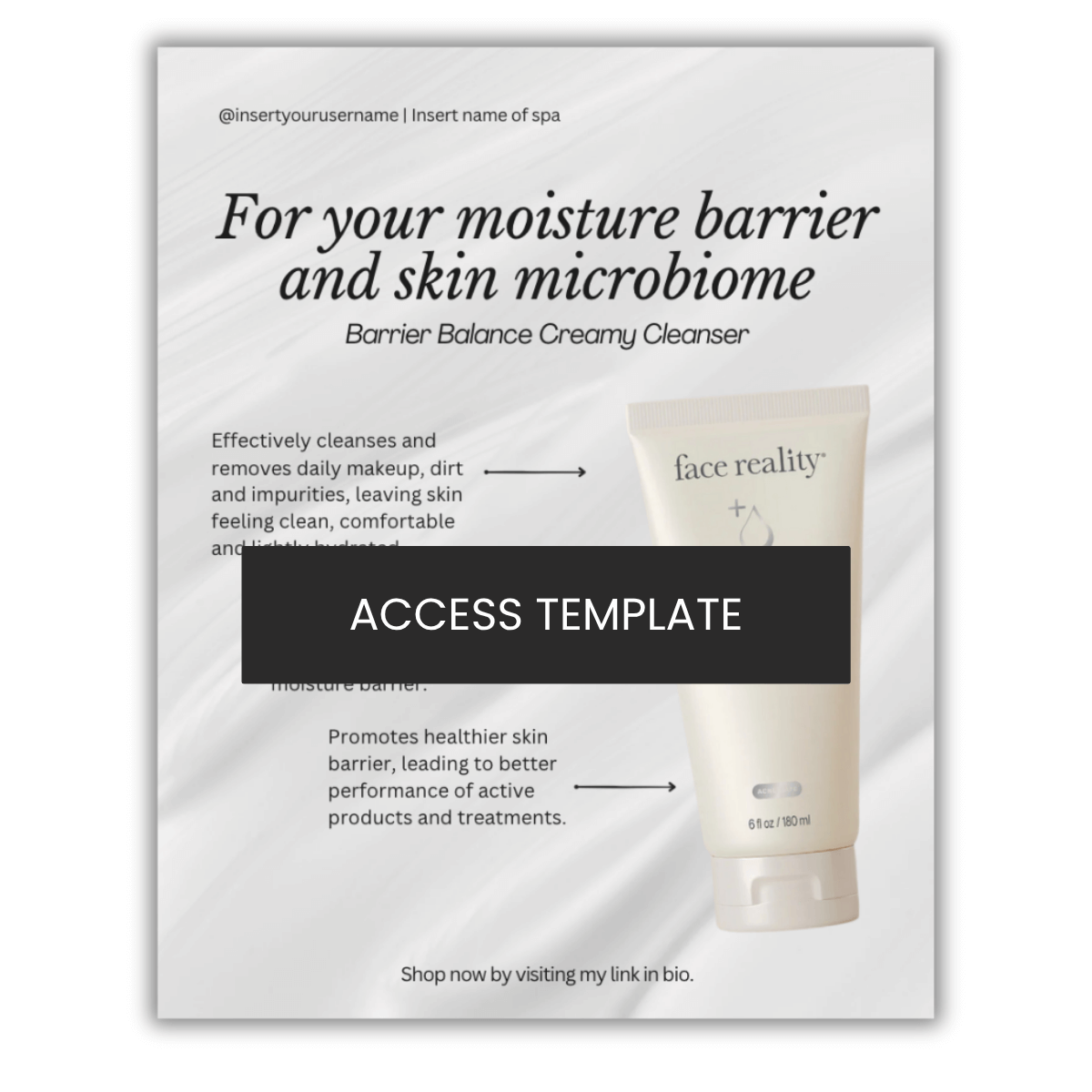Face Reality Barrier Balance Creamy Cleanser