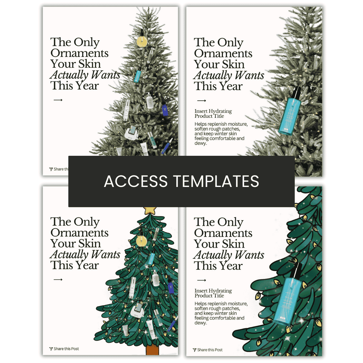 The Only Ornaments Your Skin Actually Wants This Year Carousel | Product Recs