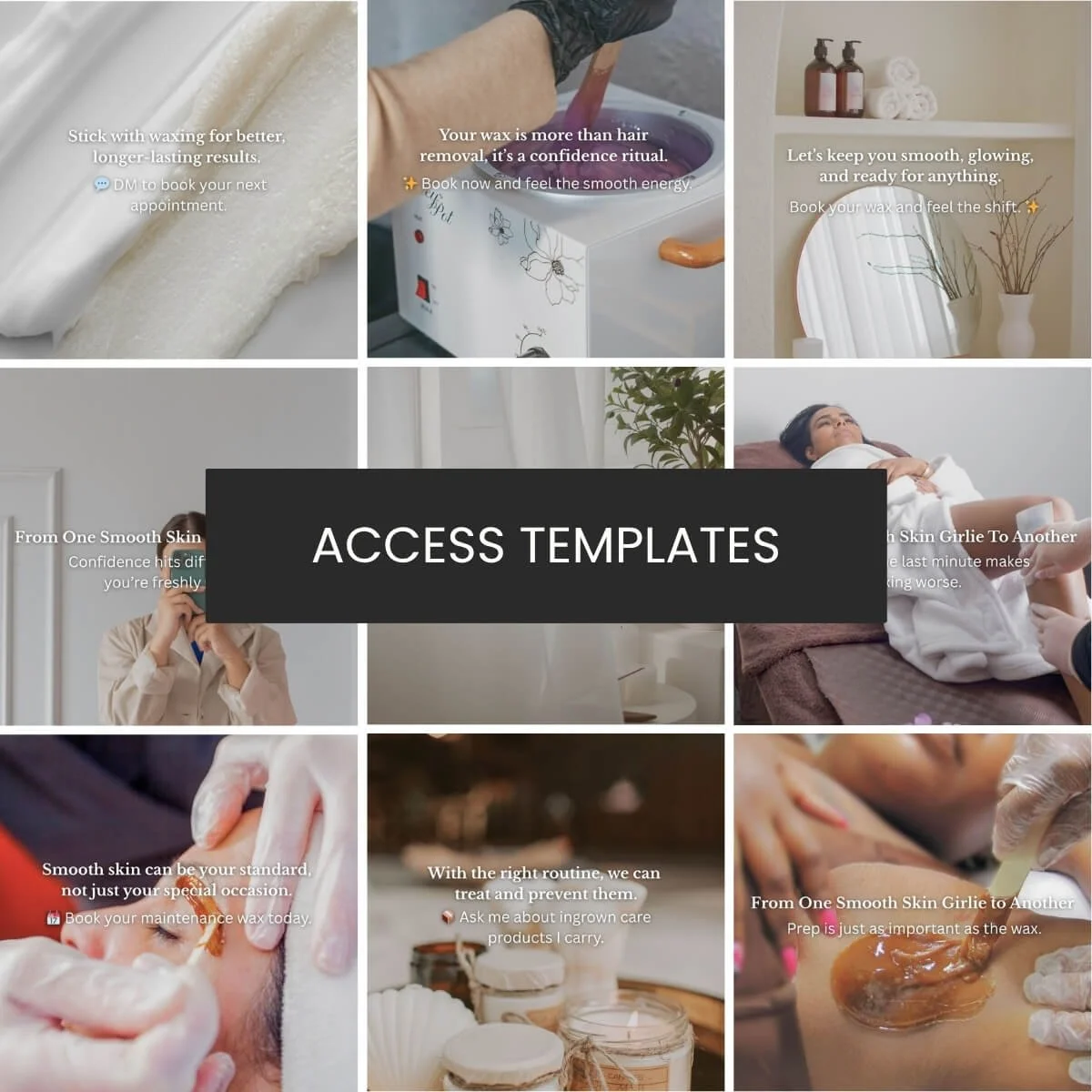 From One Smooth Skin Girlie to Another Template Collection