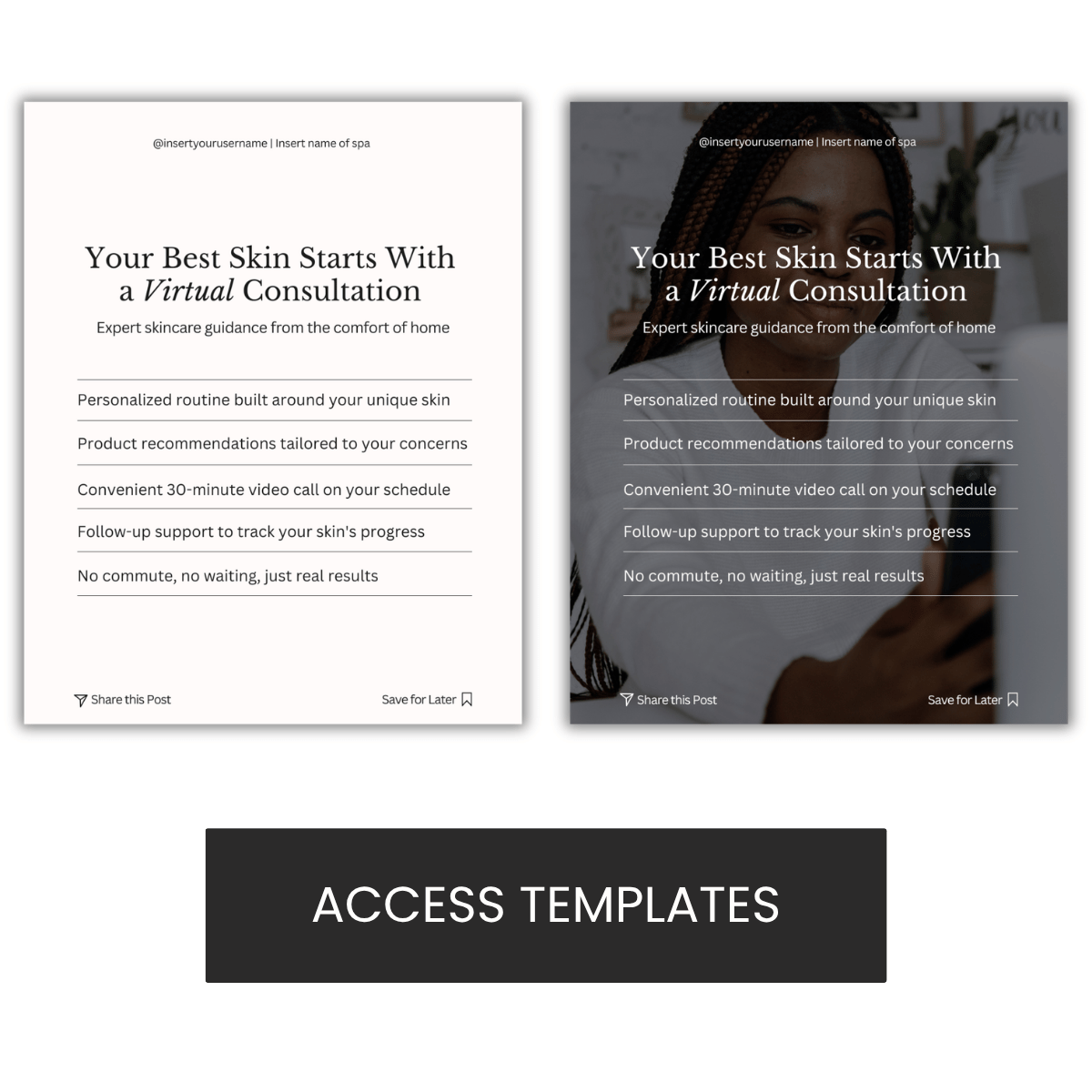 Your Best Skin Starts With a Virtual Consultation | Virtual Consultation Carousel