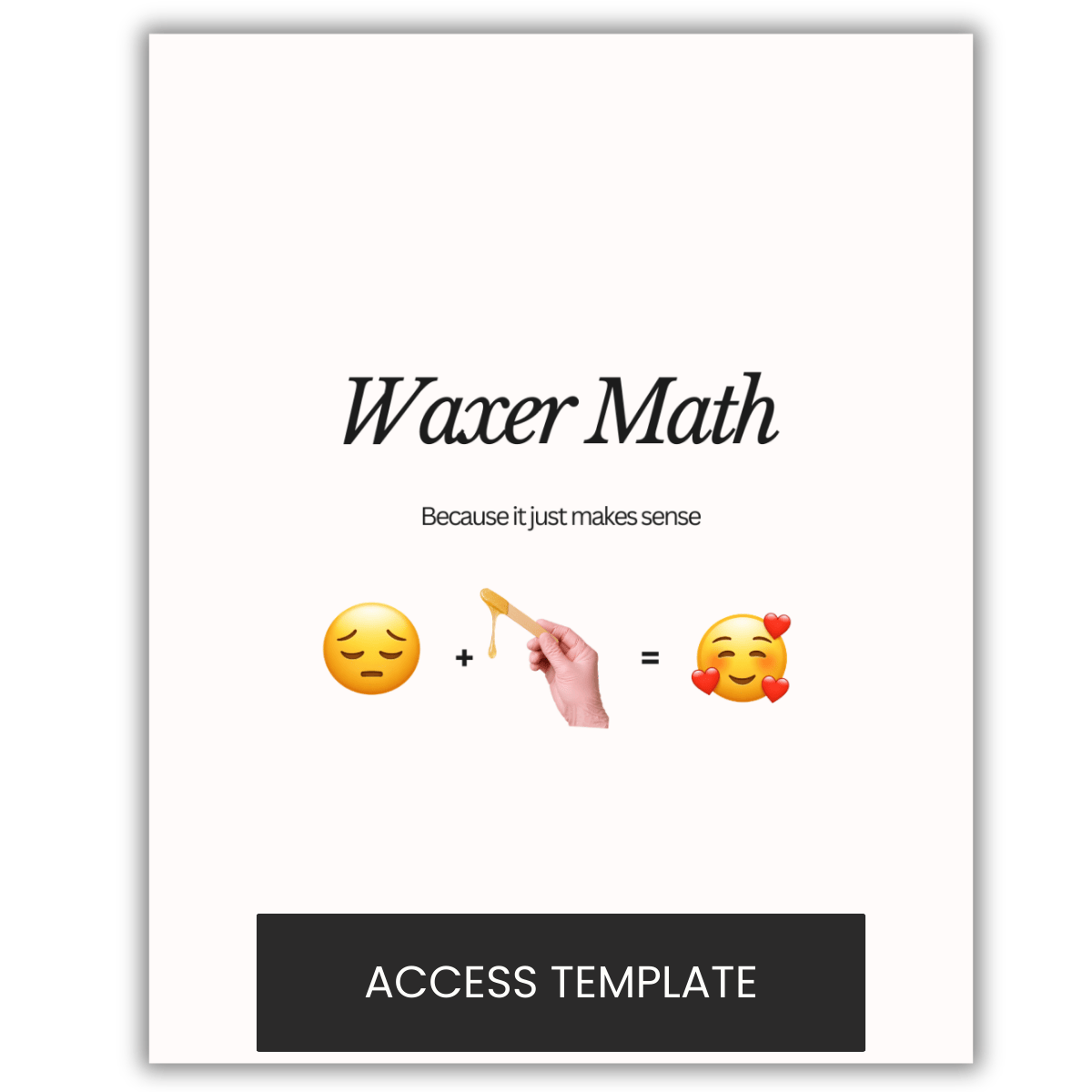 Waxer Math Graphic