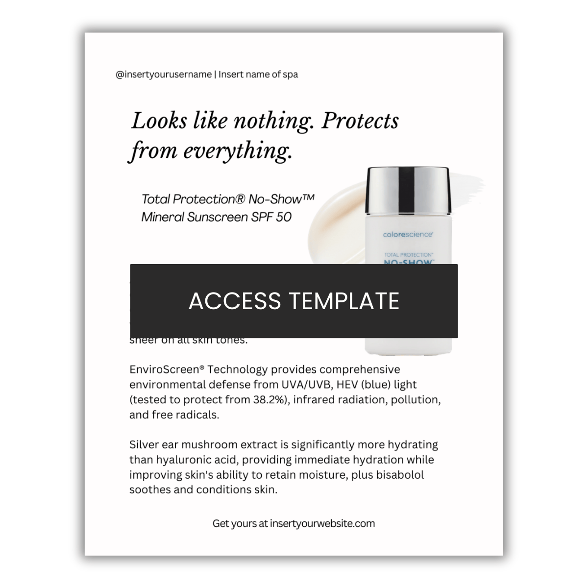 Colorscience Total Protection® No-Show™  Mineral Sunscreen SPF 50
