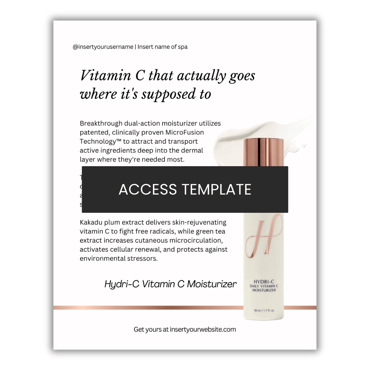 Hydrinity Hydri-C Vitamin C Moisturizer