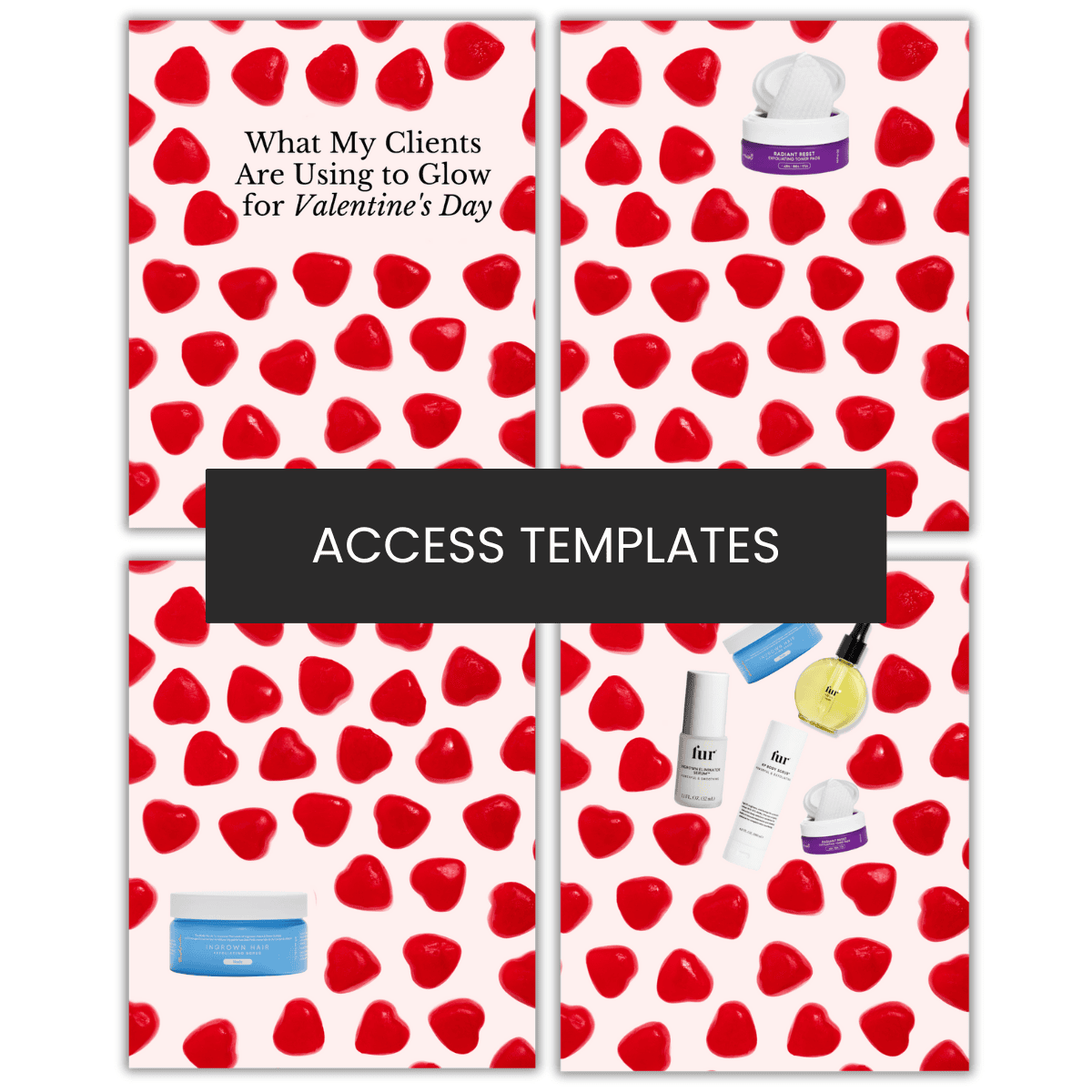 What My Clients  Are Using to Glow  for Valentine's Day Carousel