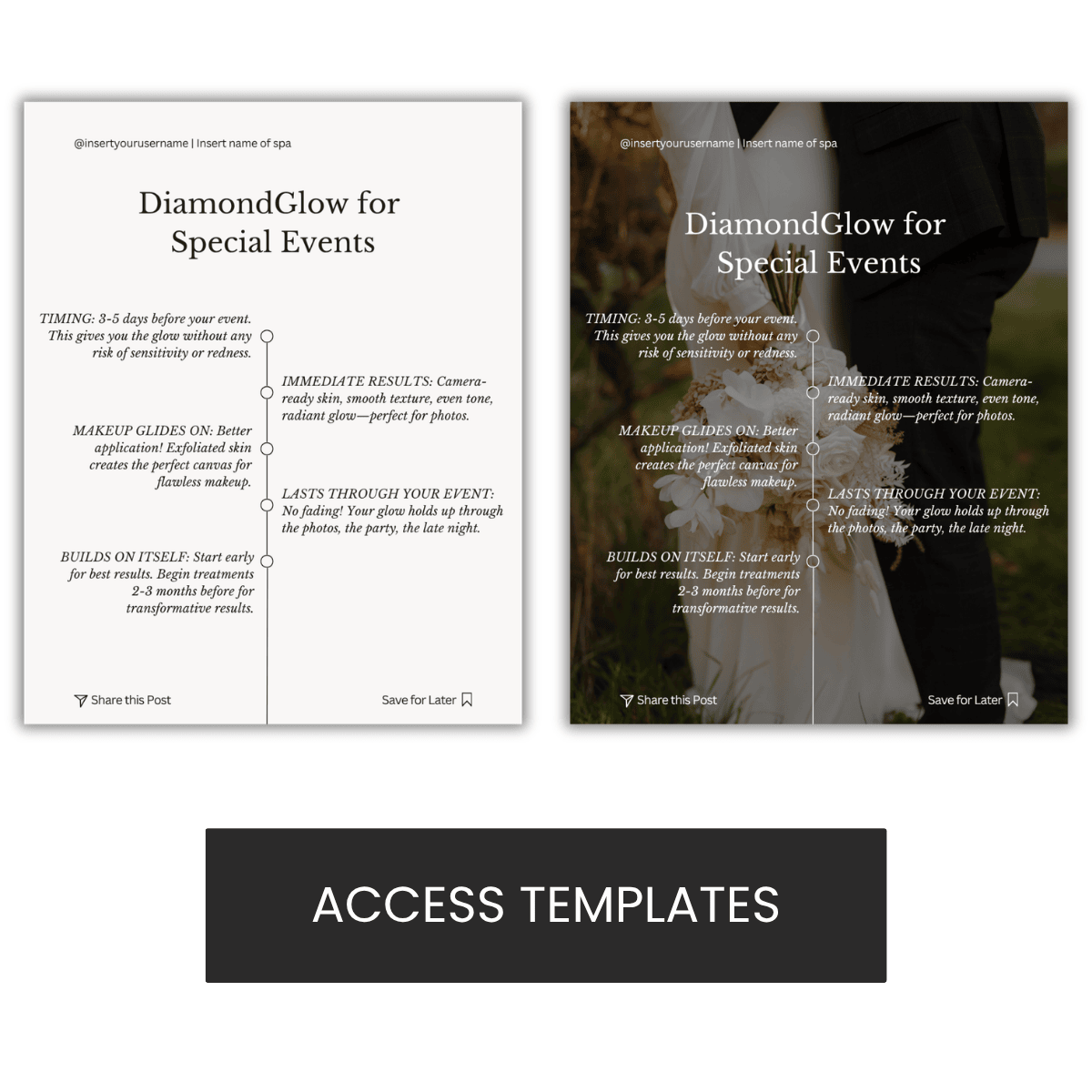 DiamondGlow for Special Events Graphic