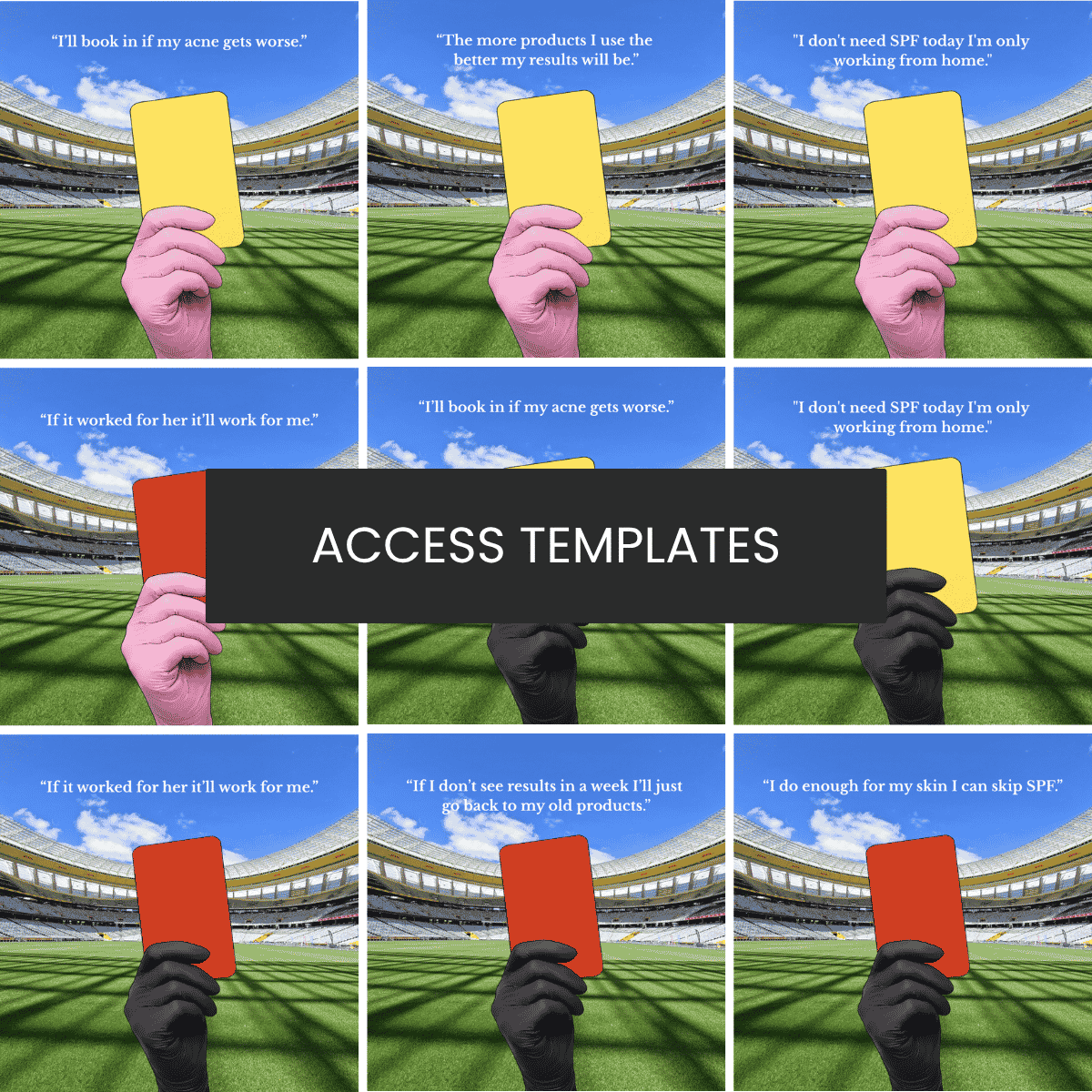 FIFA Yellow & Red Card Carousel