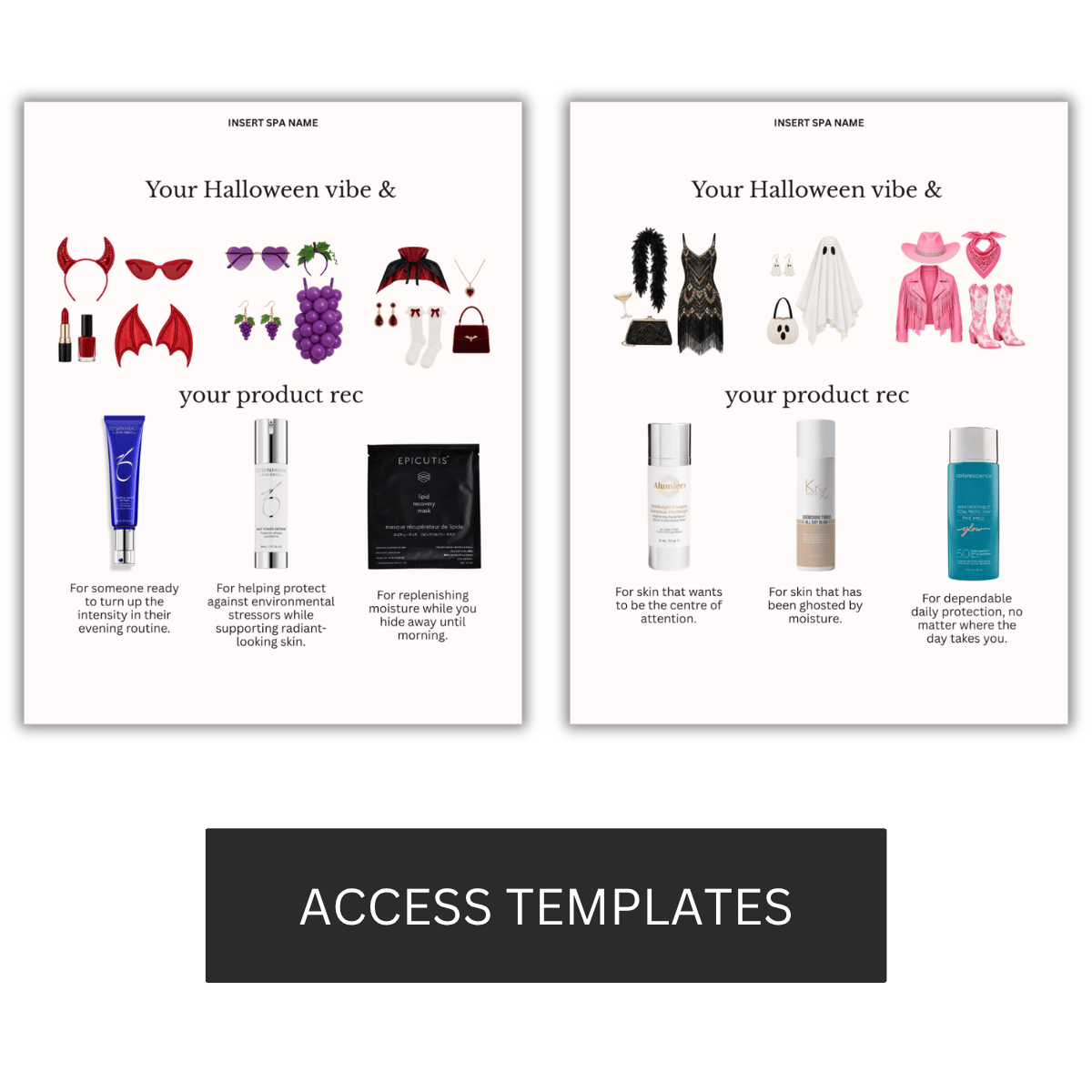 Your Halloween vibe vs your product rec Halloween Carousel