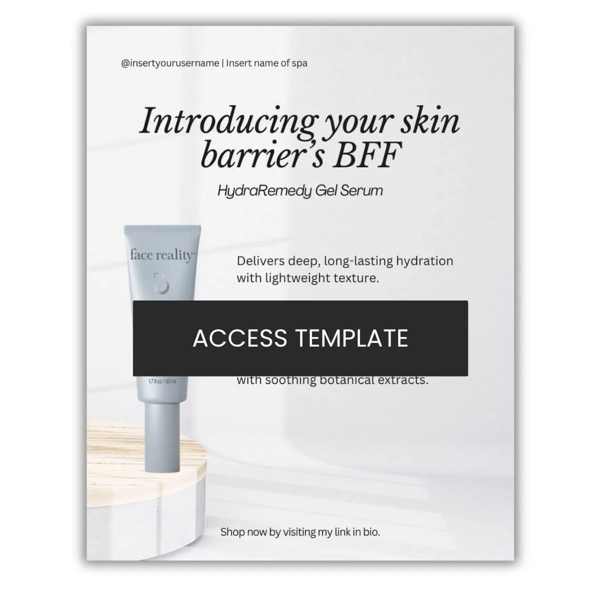 Face Reality Barrier HydraRemedy Gel Serum