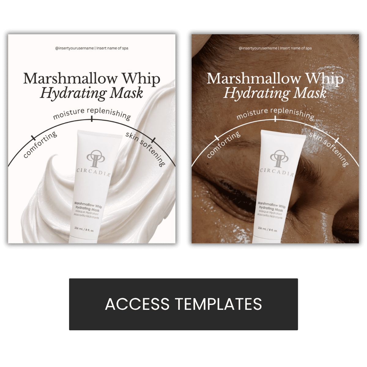 Circadia Marshmallow Whip Hydrating Mask Graphic