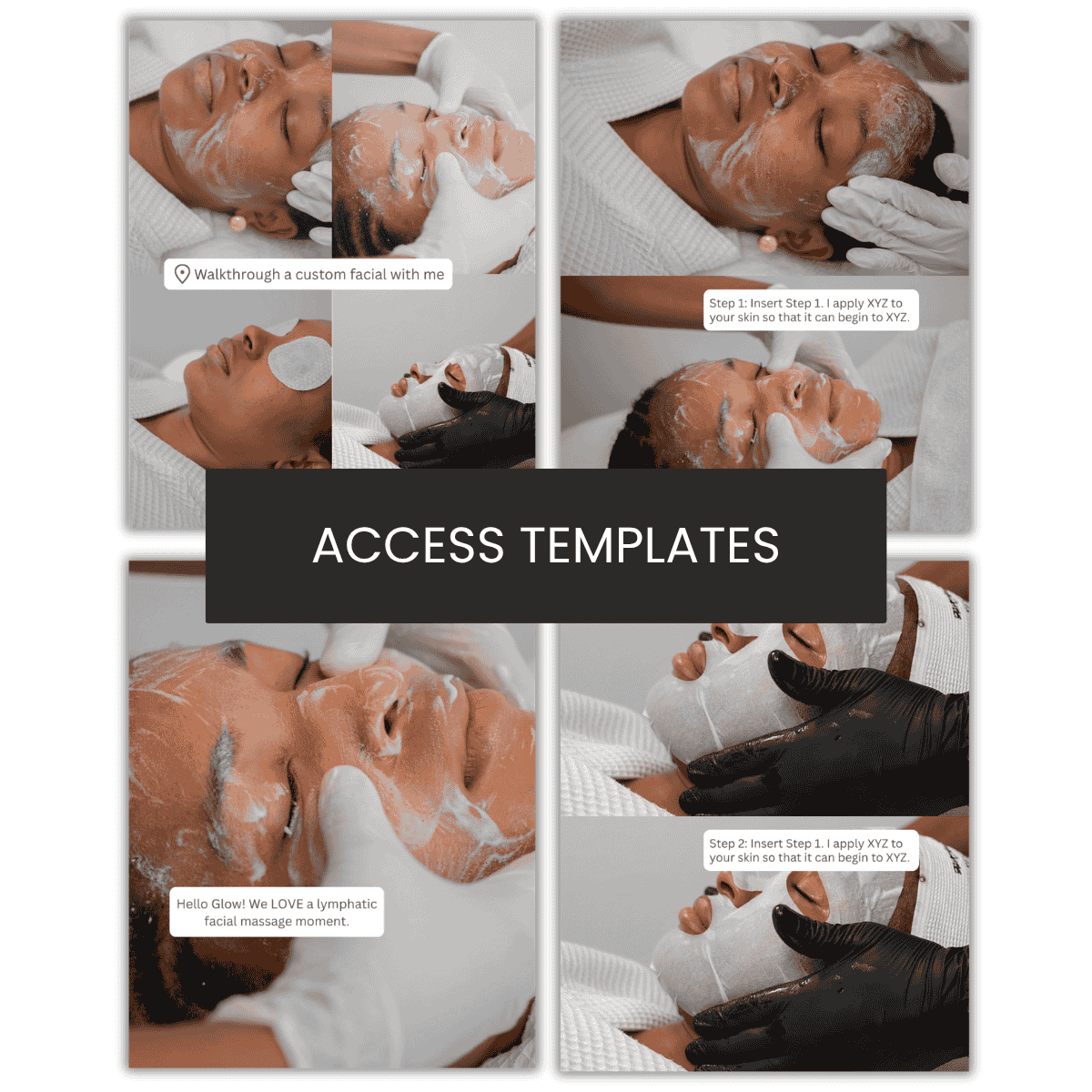 Walkthrough a Custom Facial with me Carousel