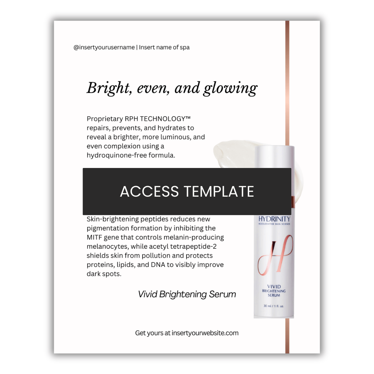 Hydrinity Vivid Brightening Serum