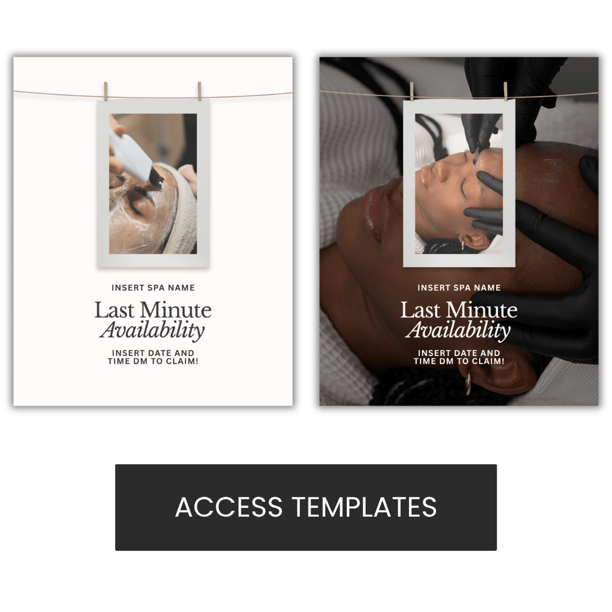Last-Minute Availability Graphic + Story