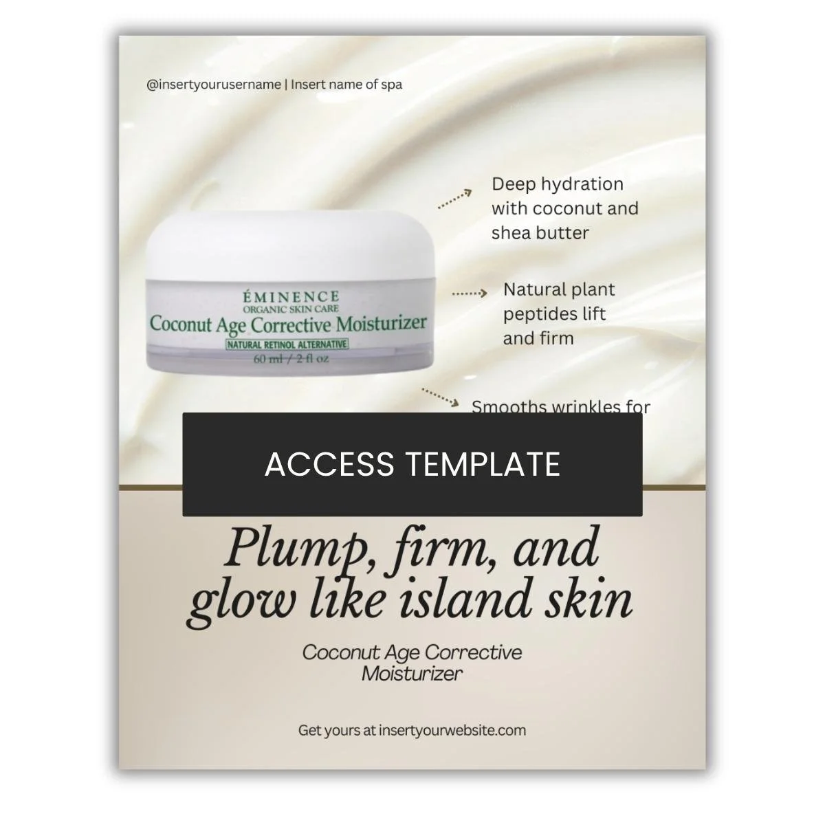 Eminence Coconut Age Corrective Moisturizer