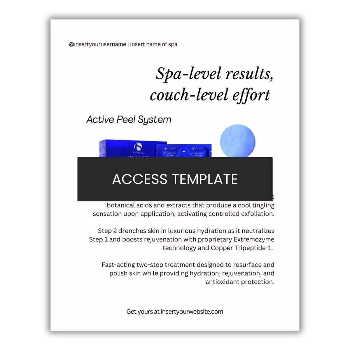 iS Clinical Active Peel System