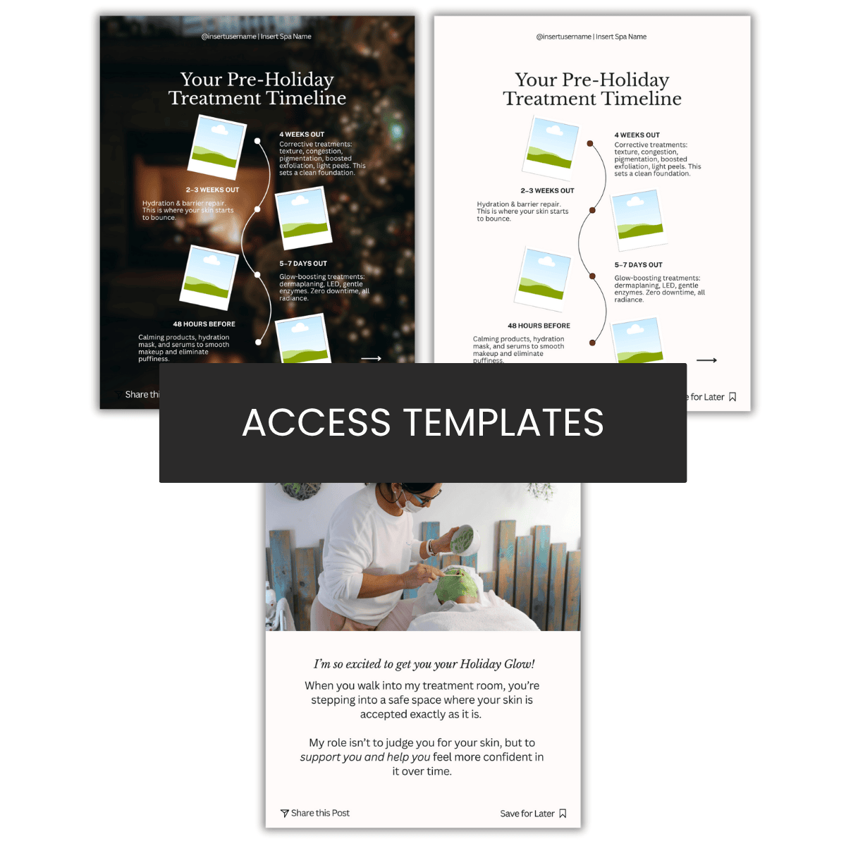 Holiday Treatment Timeline