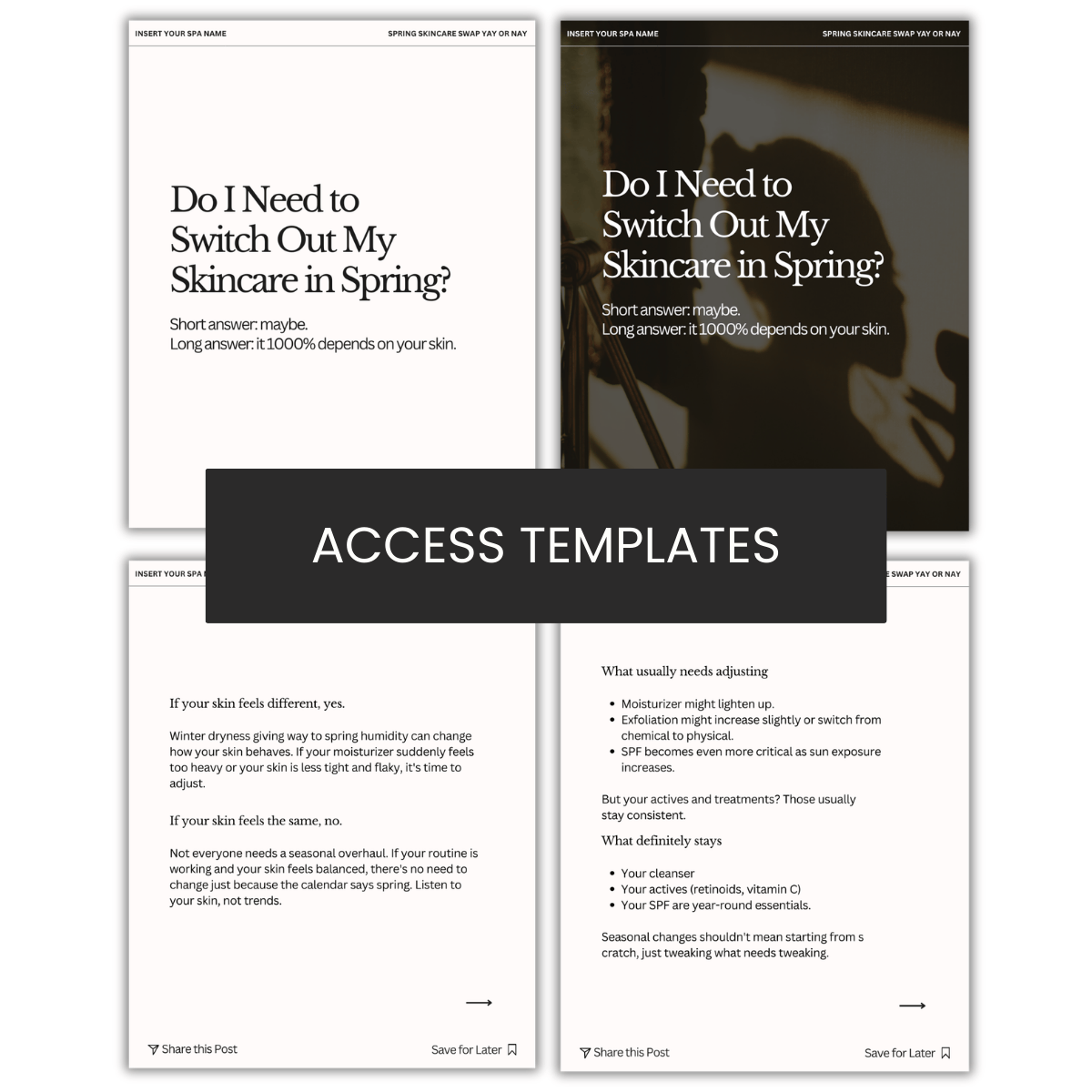 Do I Need to Switch Out My Skincare in Spring? Carousel