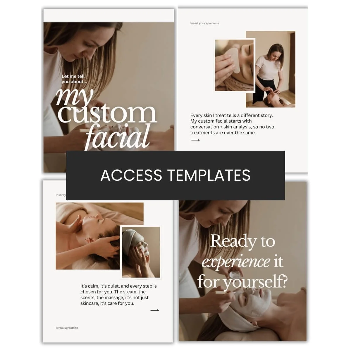 Custom Facial Carousel | Let's Talk About It