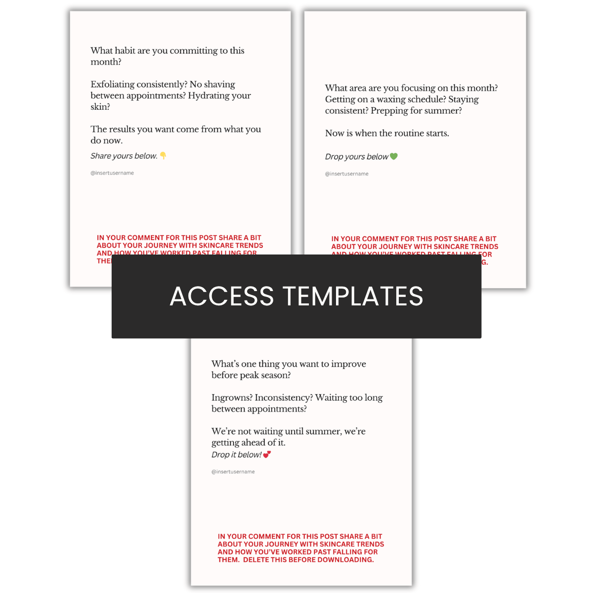 Community-Building Graphics for April