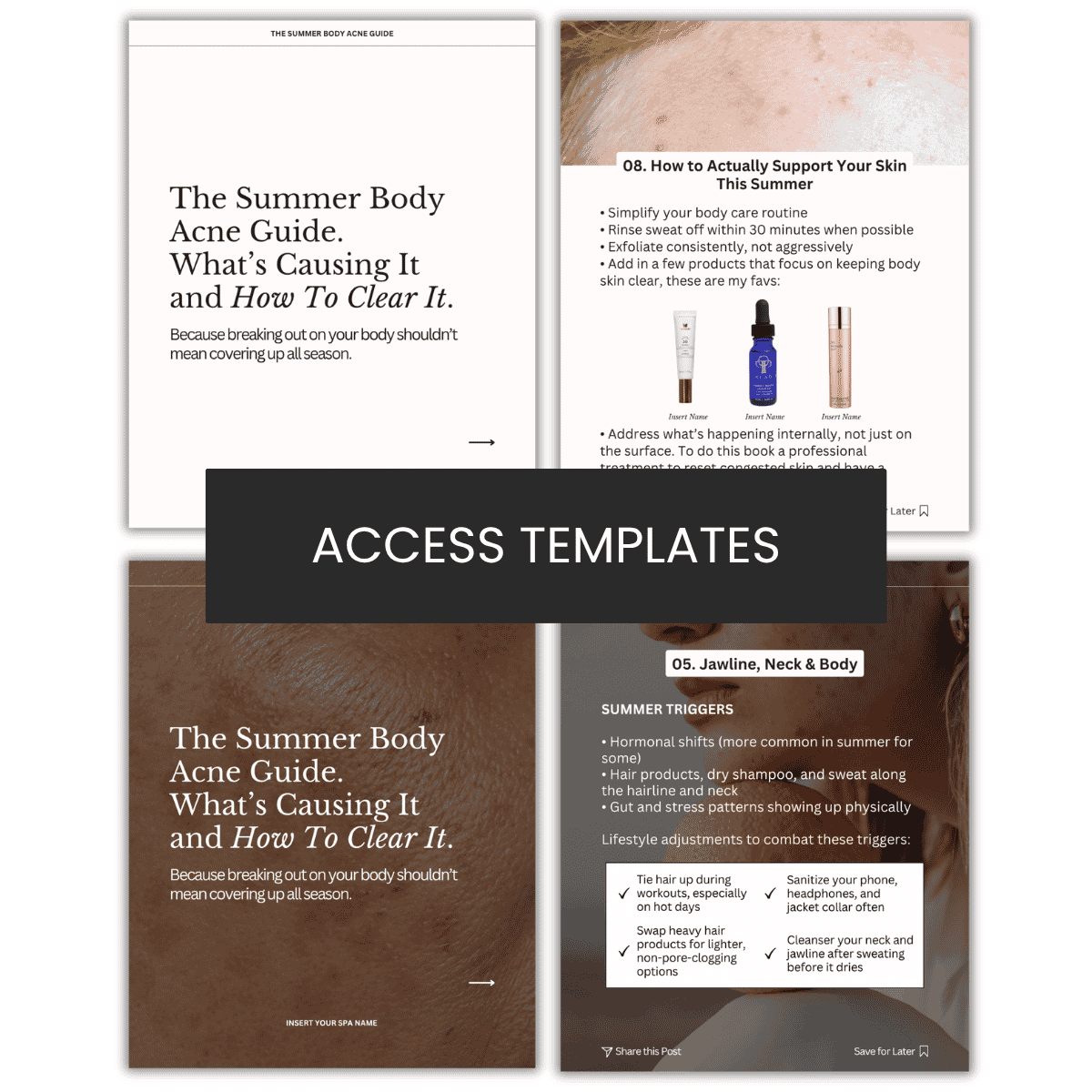 Summer Body Acne Guide Carousel