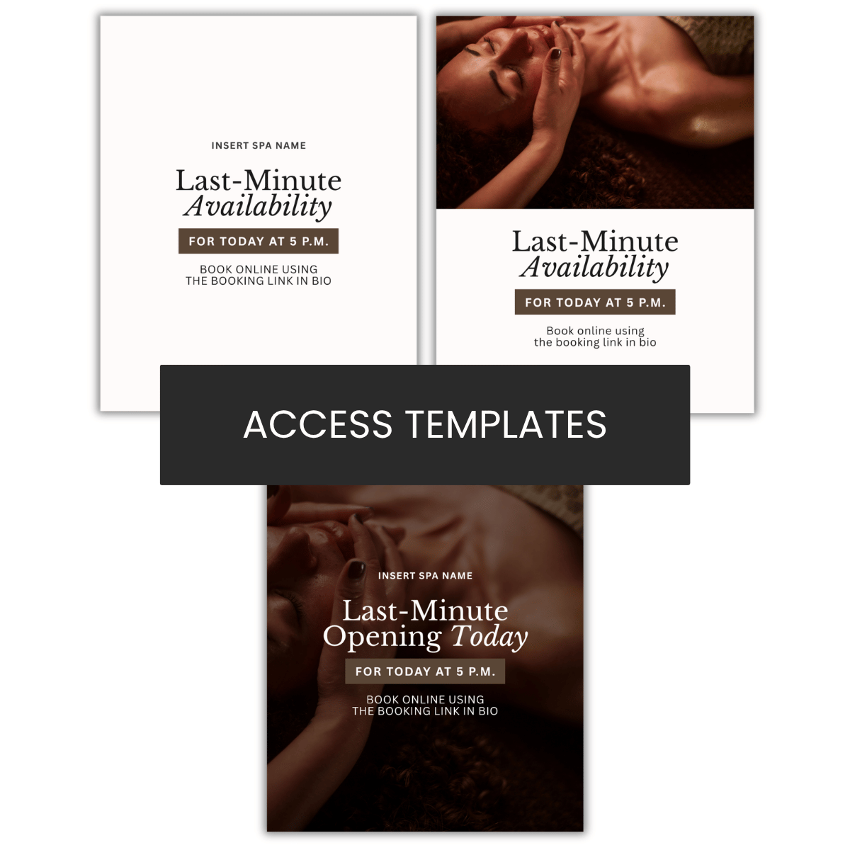 Last-Minute Availability Graphic + Story