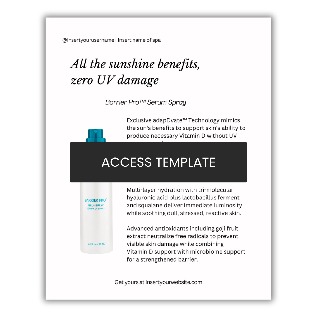 Colorscience Barrier Pro™ Barrier Pro™ Serum Spray