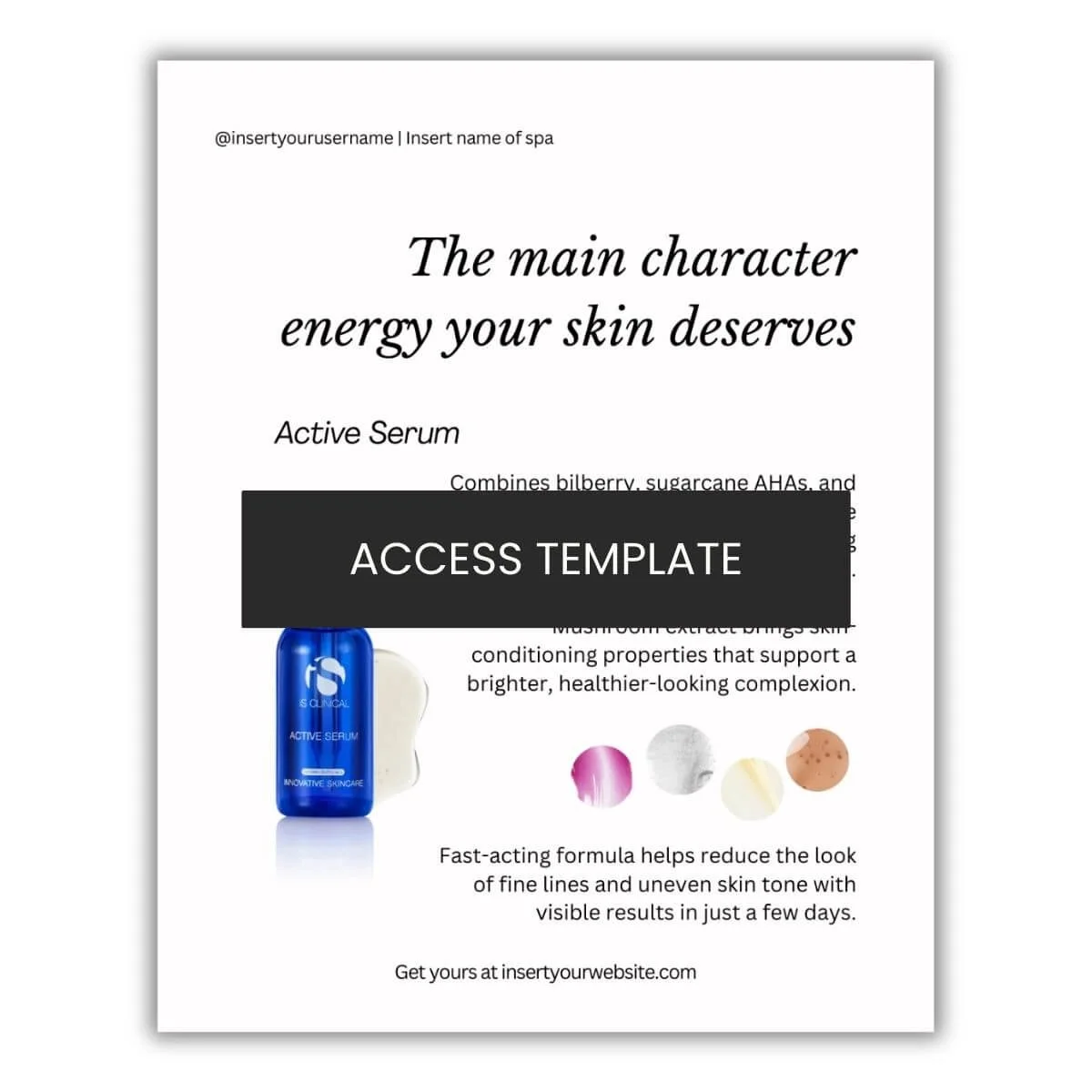 iS Clinical Active Serum