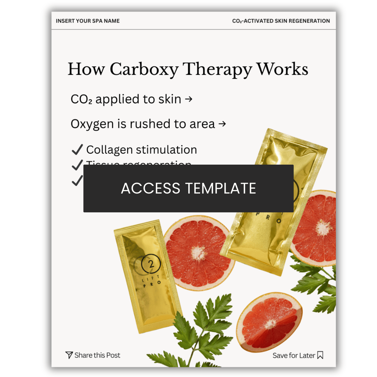 How Carboxy Therapy Works CO2 Carboxy Therapy Graphic