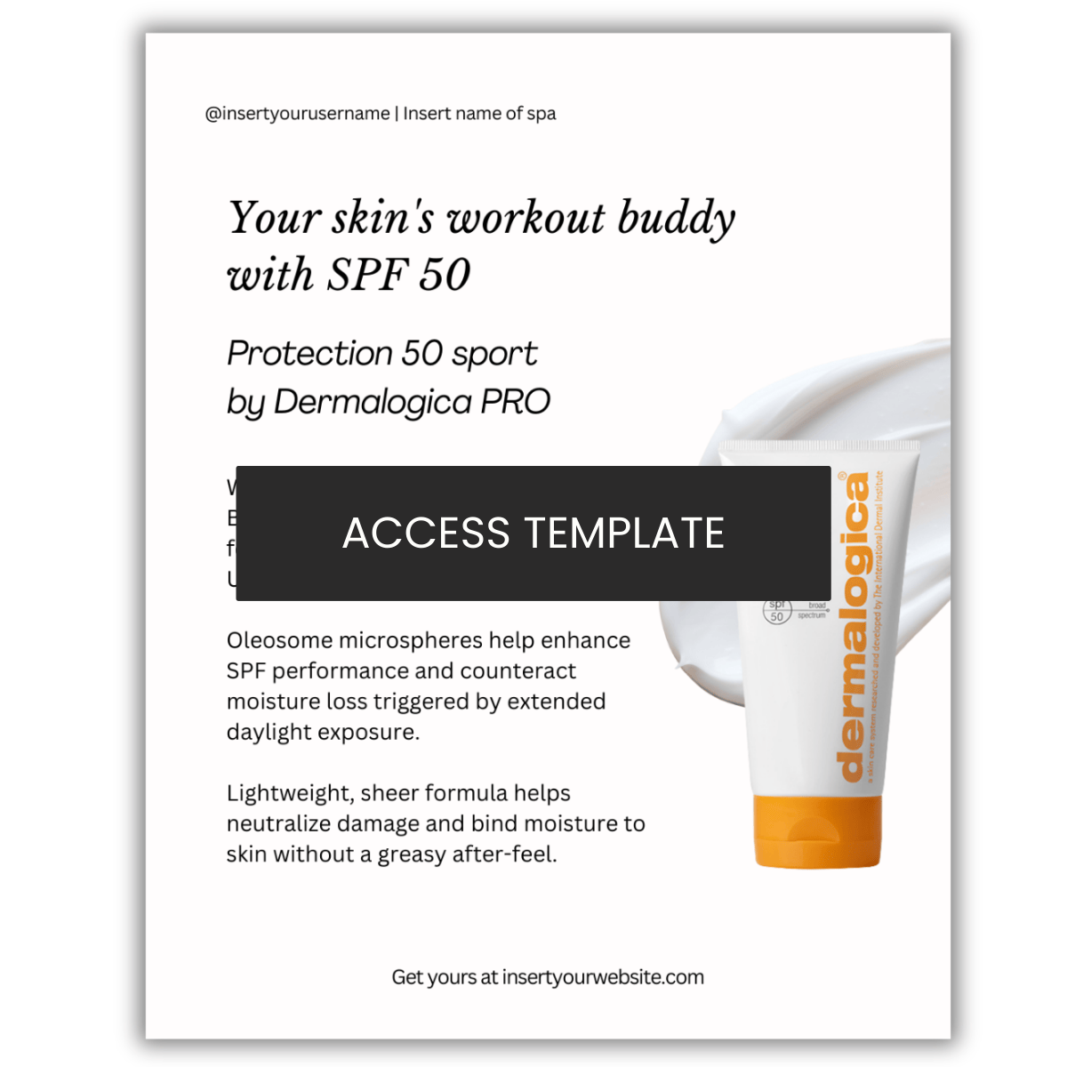 Protection 50 sport  by Dermalogica PRO