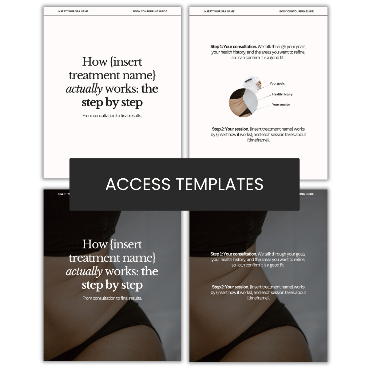 How {insert treatment name} actually works...Body Contouring Carousel